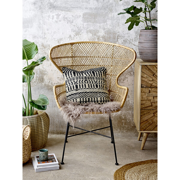 Oudon Lounge Chair, Luonto, rottinki